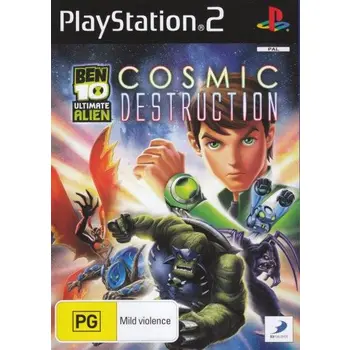 D3 Ben 10 Ultimate Alien Cosmic Destruction Refurbished PS2 Playstation 2 Game